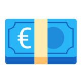 Google(Android) Euro Banknote Emoji