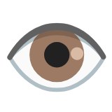 Google(Android) Eye Emoji