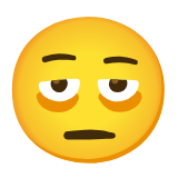 Google(Android) Face With Bags Under Eyes Emoji