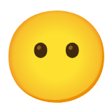 Google(Android) Face Without Mouth Emoji