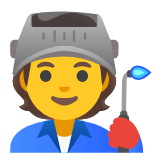 Google(Android) Factory Worker Emoji