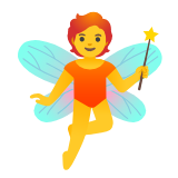 Google(Android) Fairy Emoji