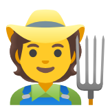 Google(Android) Farmer Emoji