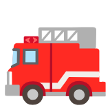 Google(Android) Fire Engine Emoji