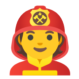 Google(Android) Firefighter Emoji