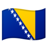 Google(Android) Flag: Bosnia & Herzegovina Emoji