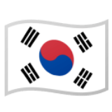 Google(Android) Flag: South Korea Emoji