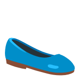 Google(Android) Flat Shoe Emoji