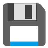 Google(Android) Floppy Disk Emoji