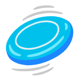 Google(Android) Flying Disc Emoji