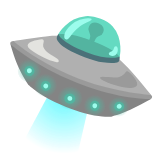 Google(Android) Flying Saucer Emoji