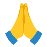 Google(Android) Folded Hands Emoji