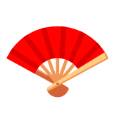 Google(Android) Folding Hand Fan Emoji