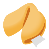 Google(Android) Fortune Cookie Emoji