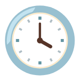 Google(Android) Four O’Clock Emoji