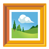 Google(Android) Framed Picture Emoji