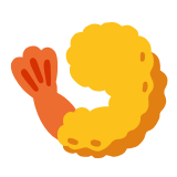 Google(Android) Fried Shrimp Emoji