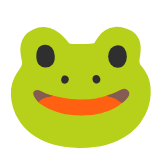 Google(Android) Frog Emoji