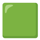 Google(Android) Green Square Emoji