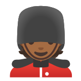 Google(Android) Guard: Medium-Dark Skin Tone Emoji