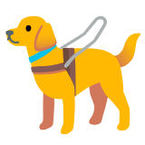 Google(Android) Guide Dog Emoji