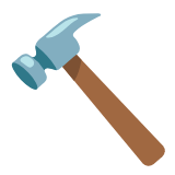 Google(Android) Hammer Emoji