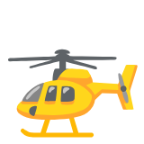 Google(Android) Helicopter Emoji