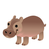 Google(Android) Hippopotamus Emoji