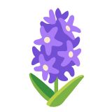 Google(Android) Hyacinth Emoji