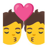 Google(Android) Kiss Emoji