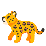 Google(Android) Leopard Emoji