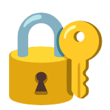 Google(Android) Locked With Key Emoji