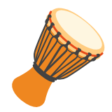 Google(Android) Long Drum Emoji