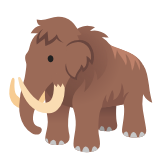 Google(Android) Mammoth Emoji