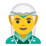 Google(Android) Man Elf Emoji