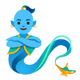 Google(Android) Man Genie Emoji