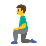 Google(Android) Man Kneeling Emoji