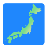 Google(Android) Map Of Japan Emoji