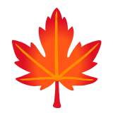 Google(Android) Maple Leaf Emoji