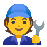 Google(Android) Mechanic Emoji