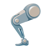 Google(Android) Mechanical Leg Emoji