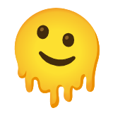 Google(Android) Melting Face Emoji