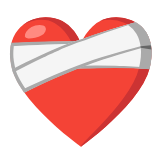 Google(Android) Mending Heart Emoji