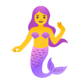 Google(Android) Mermaid Emoji