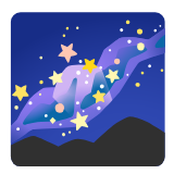 Google(Android) Milky Way Emoji