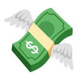 Google(Android) Money With Wings Emoji