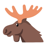 Google(Android) Moose Emoji