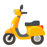 Google(Android) Motor Scooter Emoji