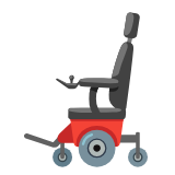 Google(Android) Motorized Wheelchair Emoji