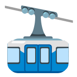 Google(Android) Mountain Cableway Emoji